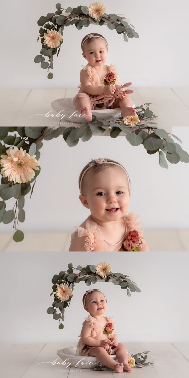 baby's first birthday photography session