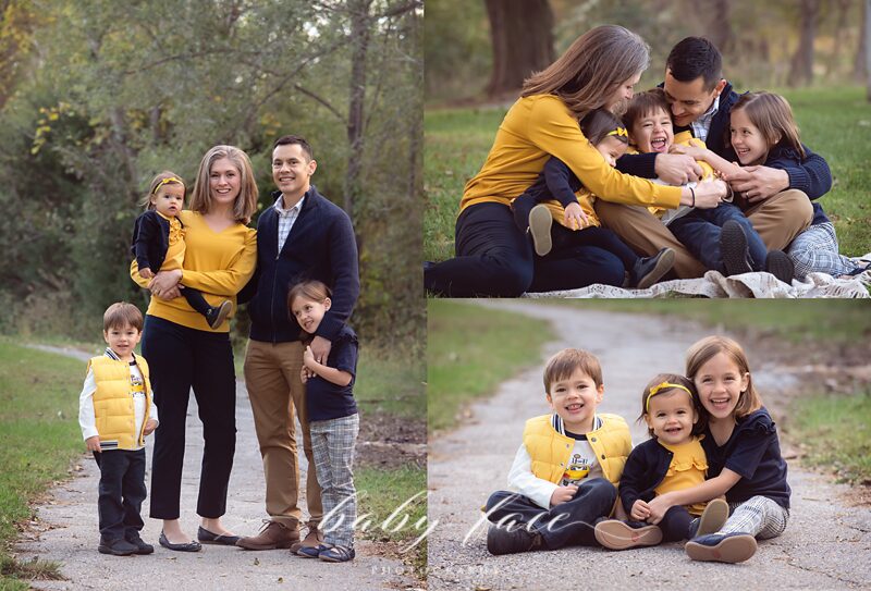 family outdoor photography session