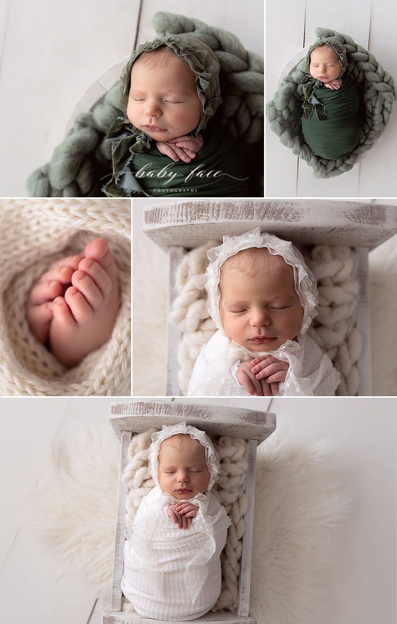 newborn baby girl session photos