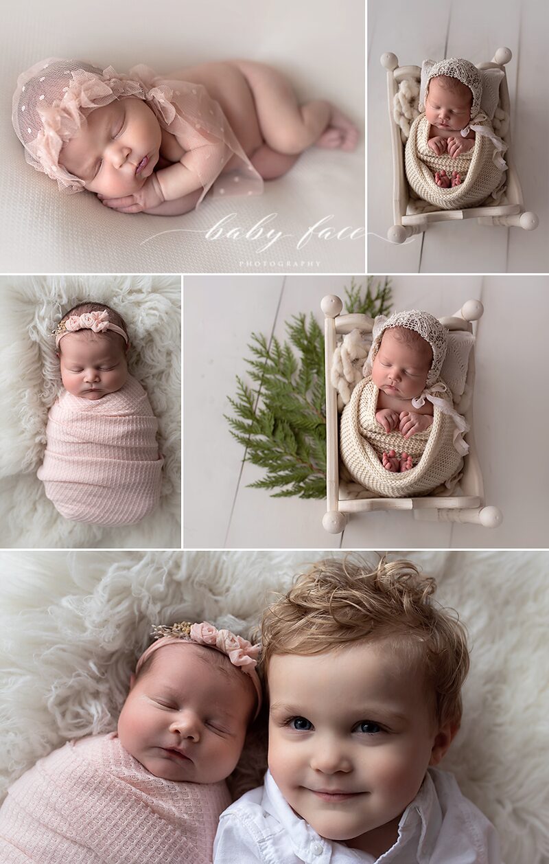 baby girl newborn photoraphy session