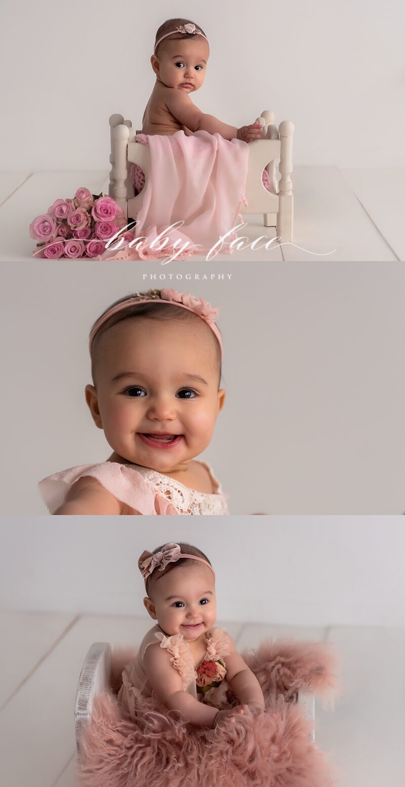 6 month baby girl milestone  photos