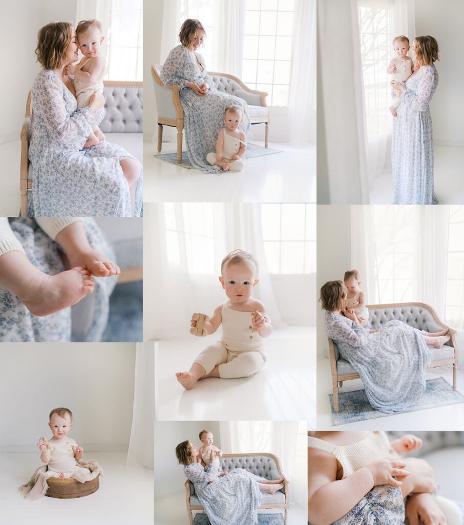 Omaha family photographer — first year milestone session